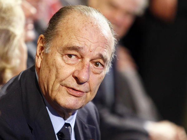 Former President of France Jacque Chirac